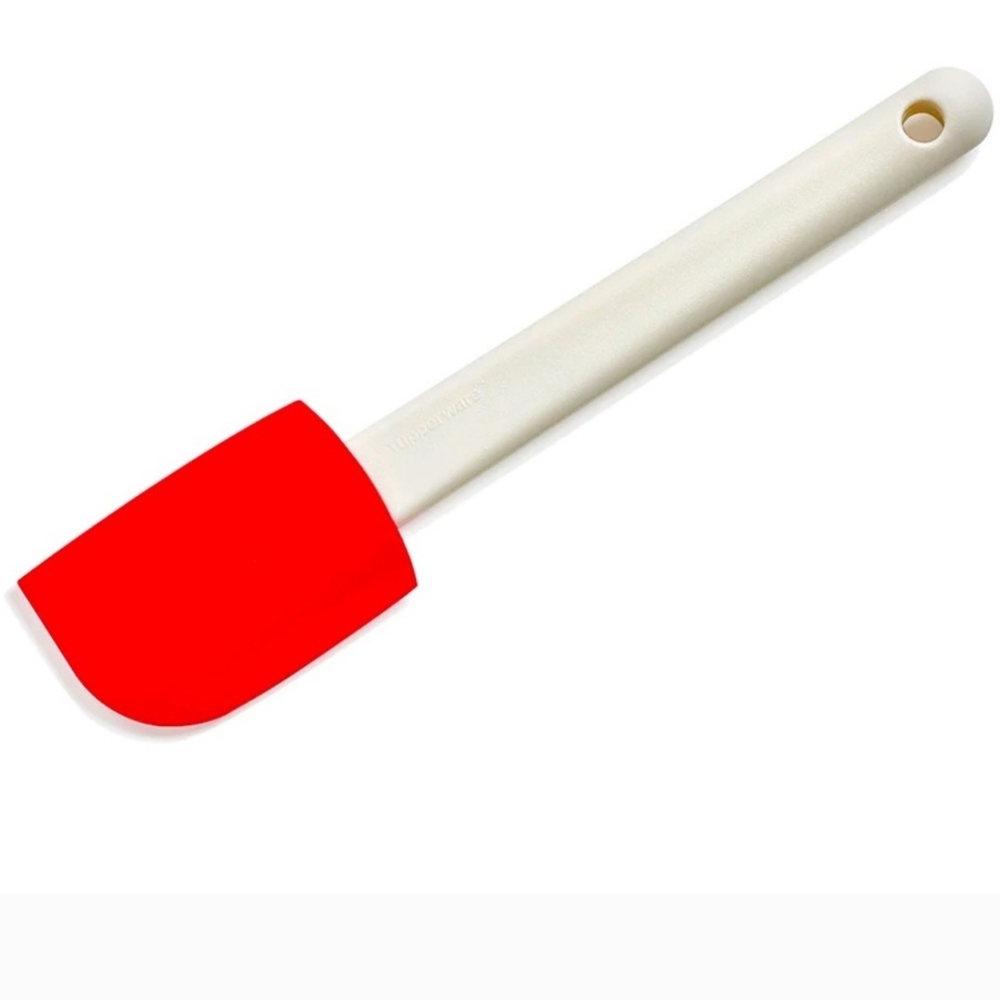 Tupperware Red and White Spatula